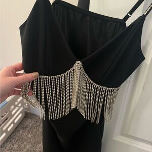 Black Rhinestone Dress (4 for 20$)